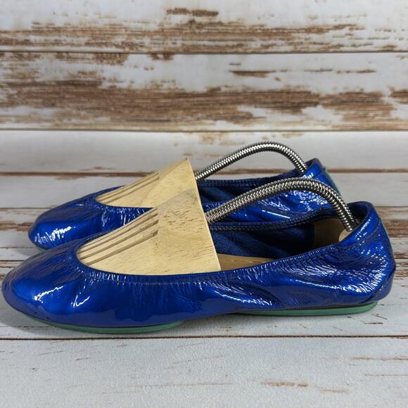 Tieks Shoes Sapphire Tieks Size 10 - Picture 1 of 11